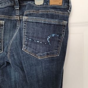 AE Sequin Jeans